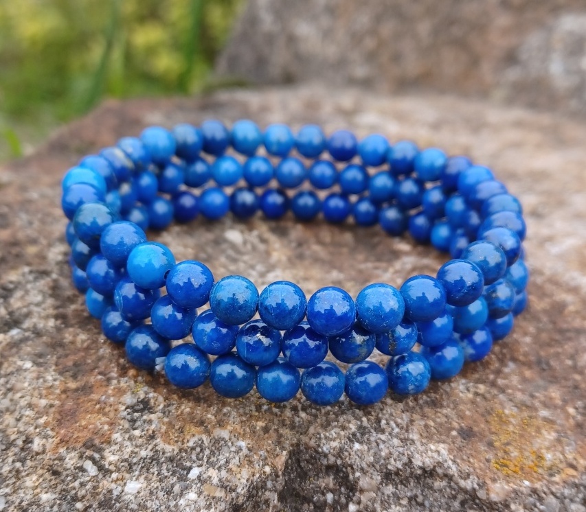 Lapis lazuli AA náramok
