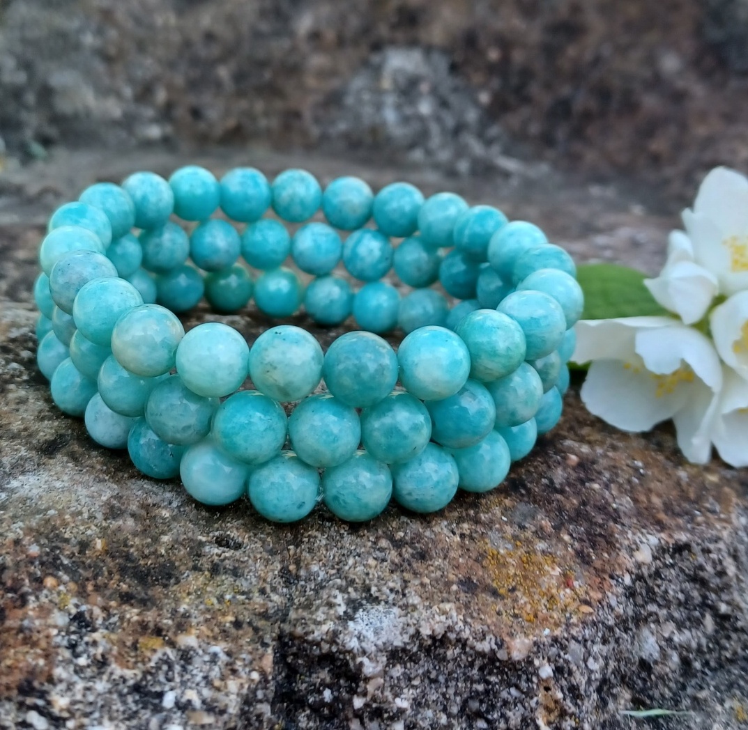 Amazonit náramok