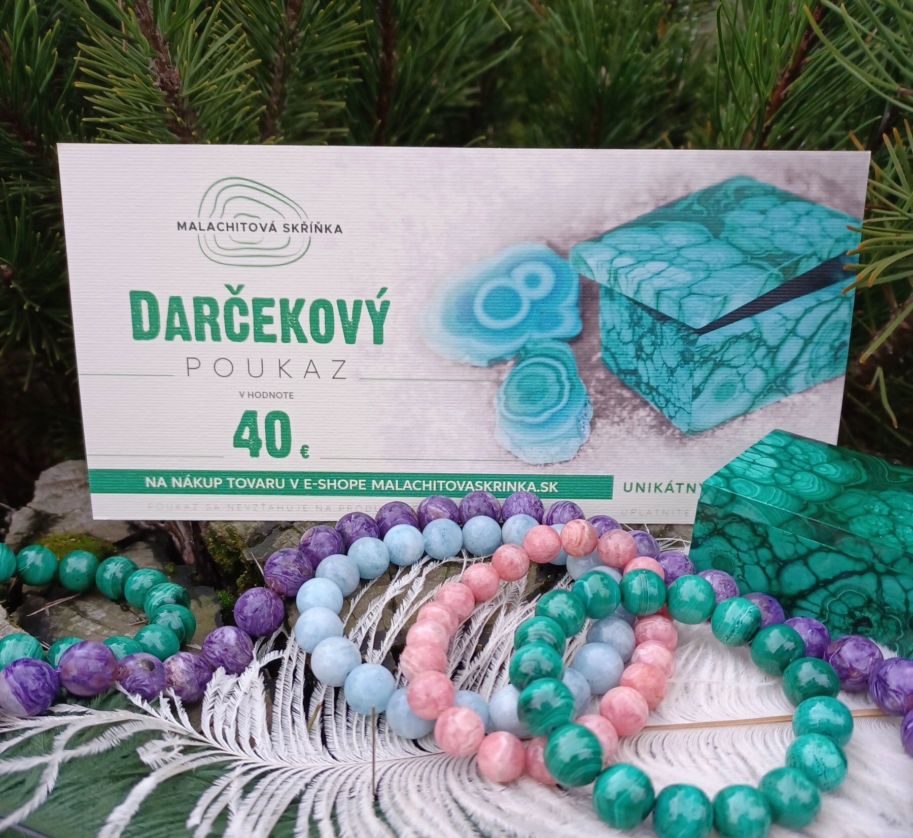   Darčekový poukaz 40 €
