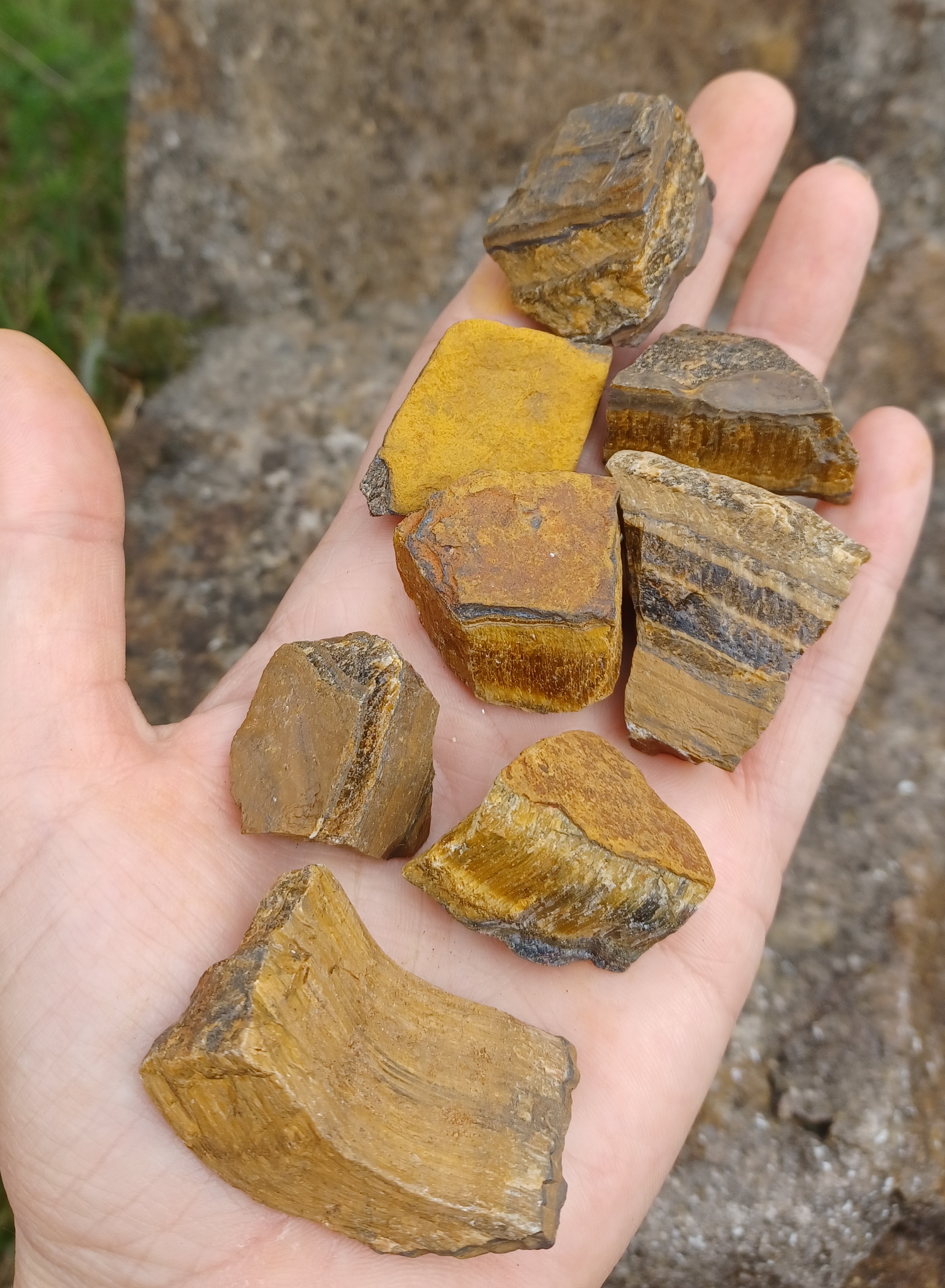 Tigrie oko frakcia 2-3 cm