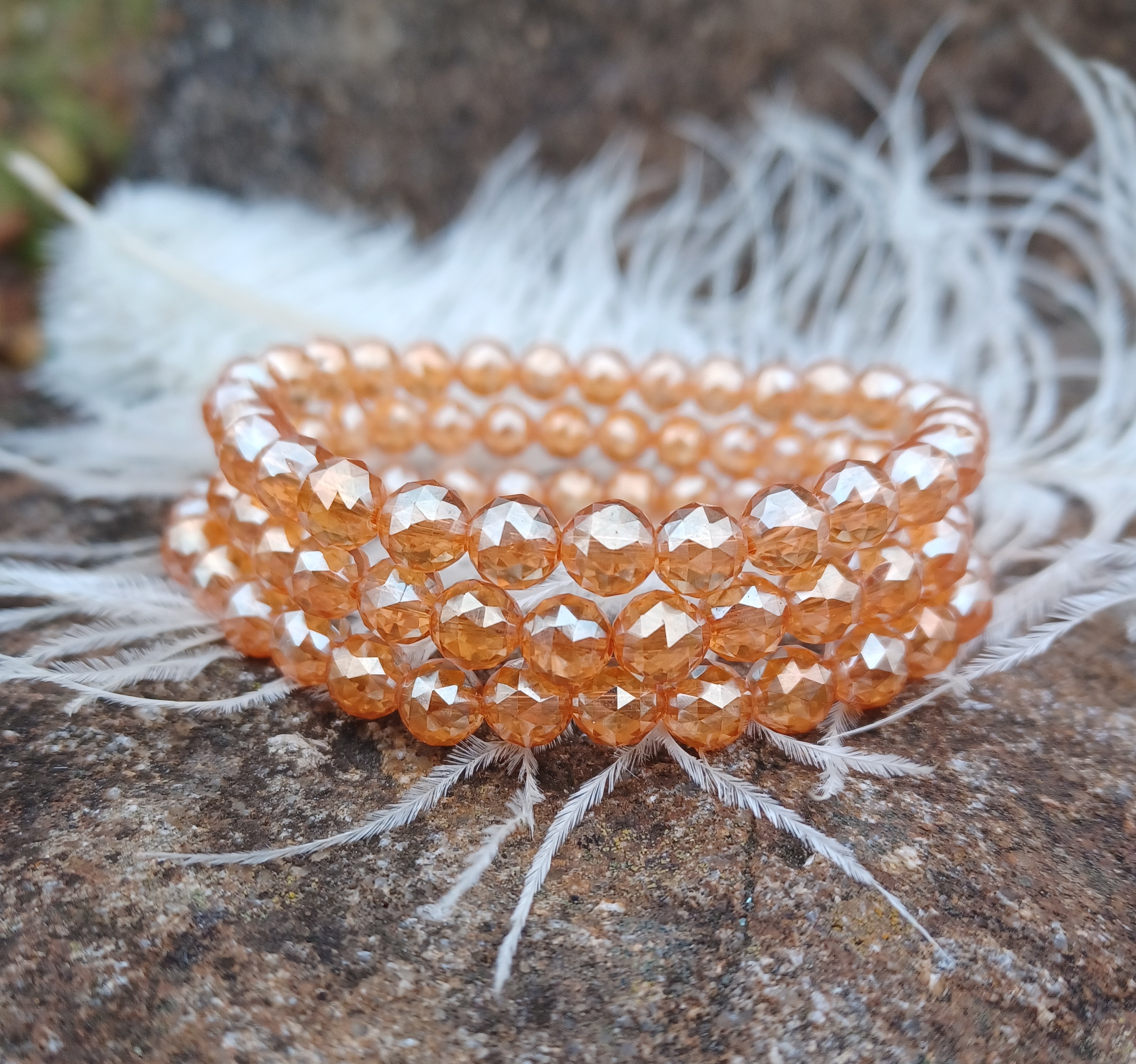 Aqua aura zlatá náramok