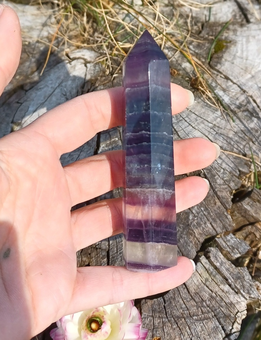 Fluorit obelisk 115g