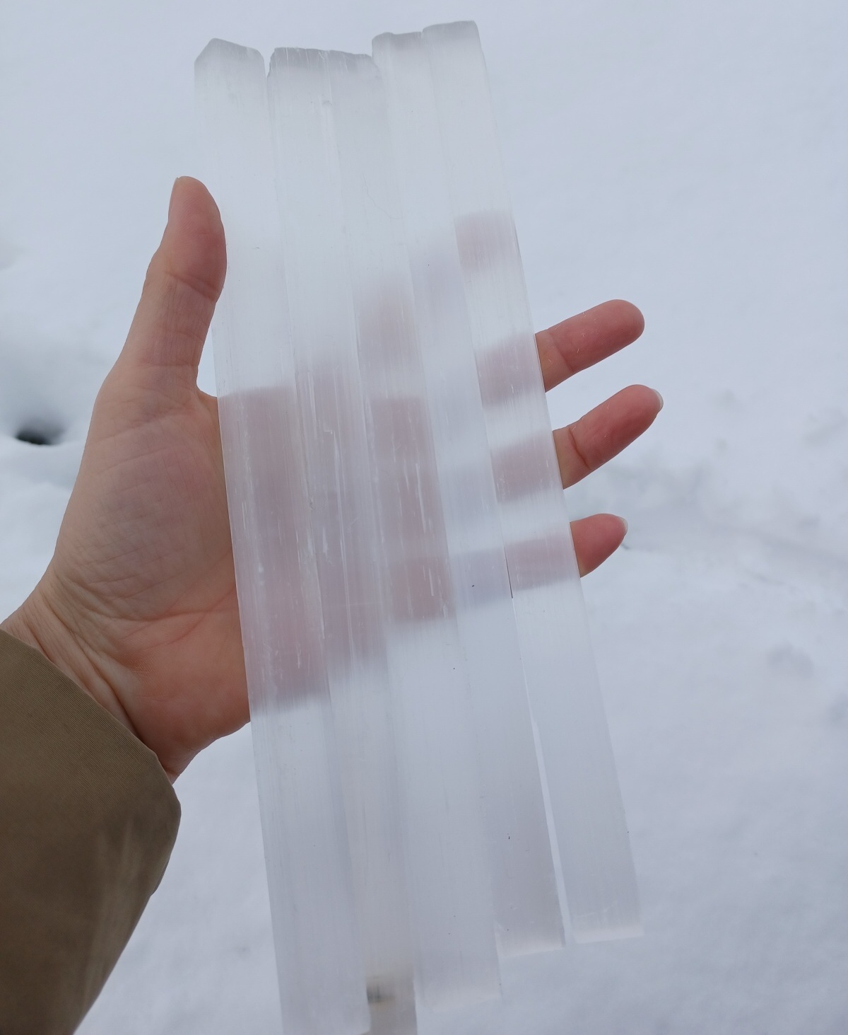 Selenit tyčinka 25 cm sada 5 kusov