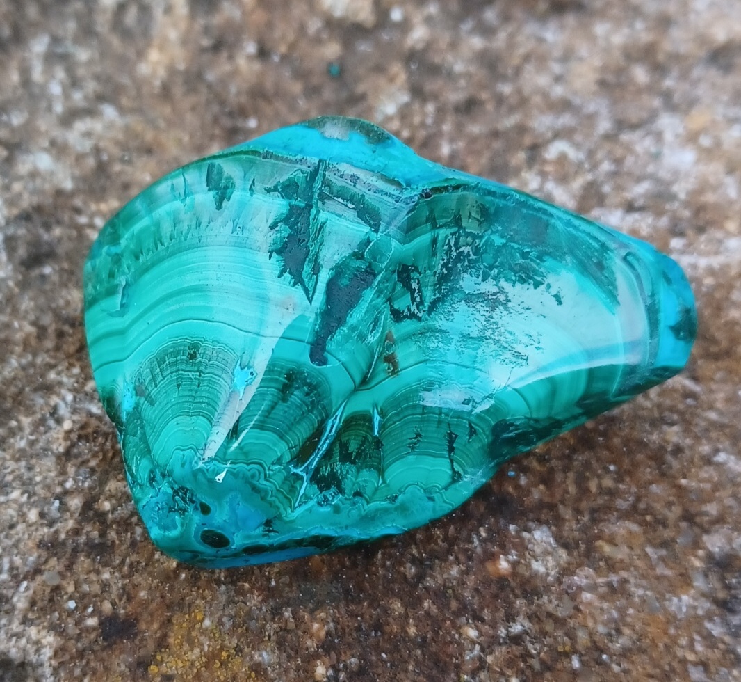 Malachit s chryzokolom 39g
