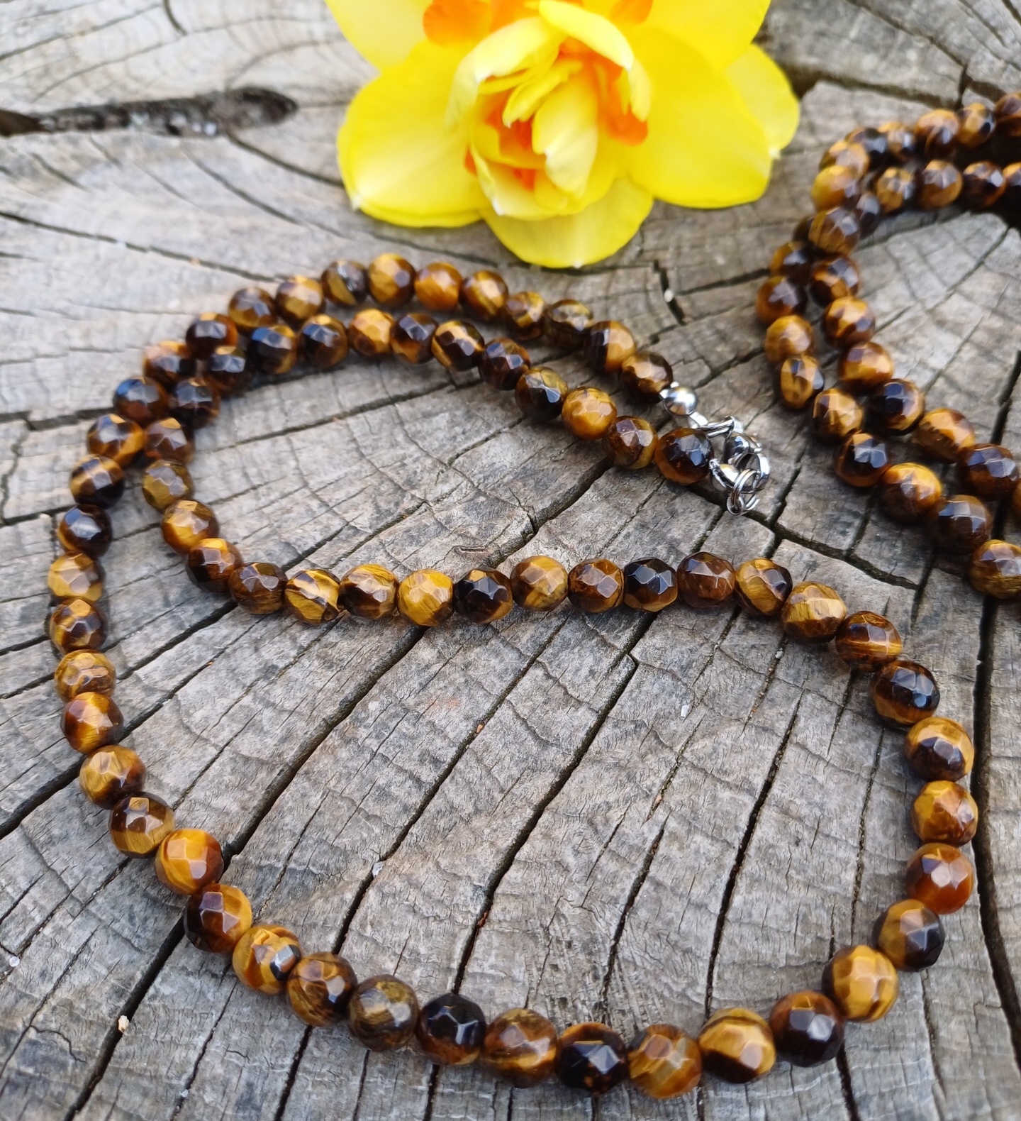 Tigrie oko náhrdelník 