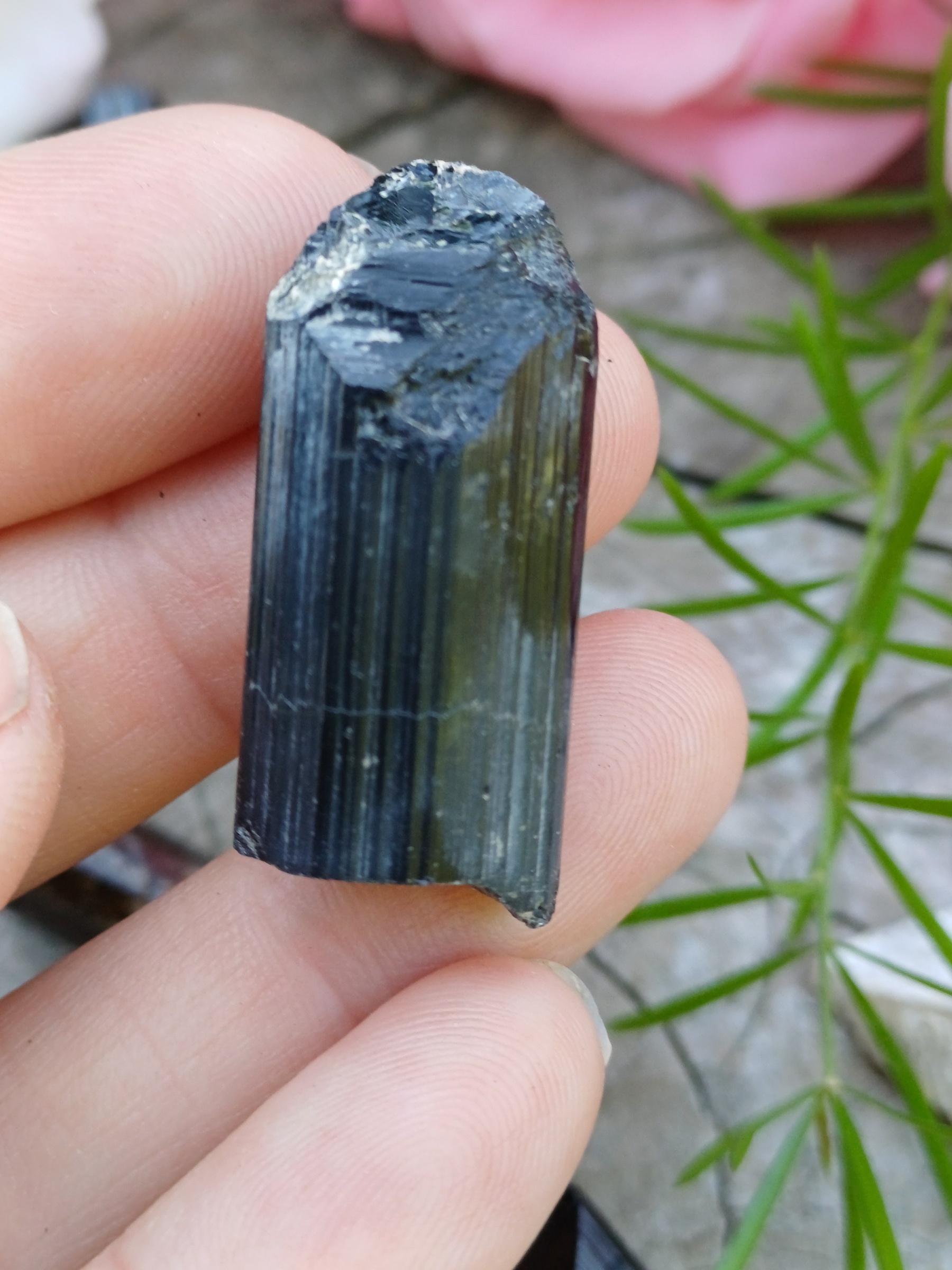 Čierny turmalín Madagaskar 9g