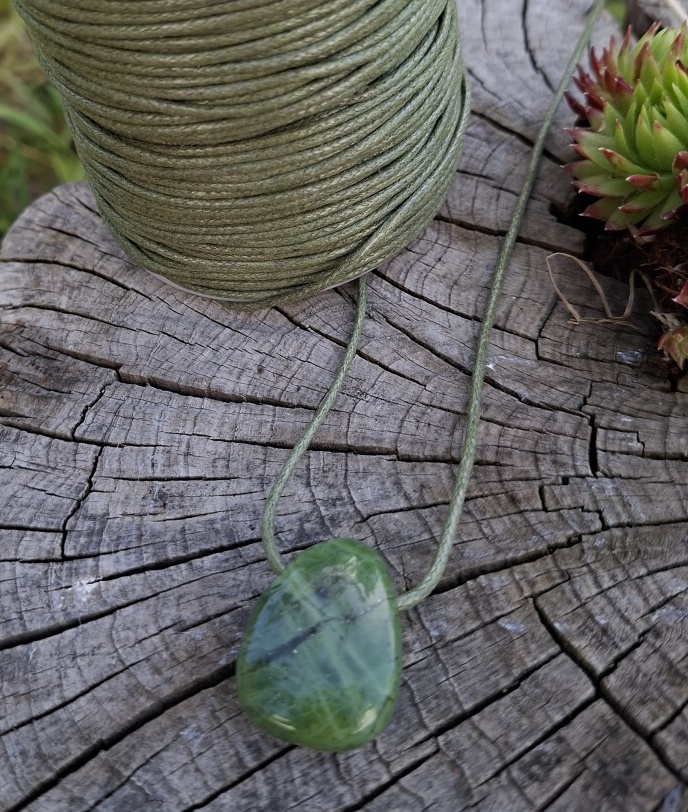 Šnúrka khaki 100 cm