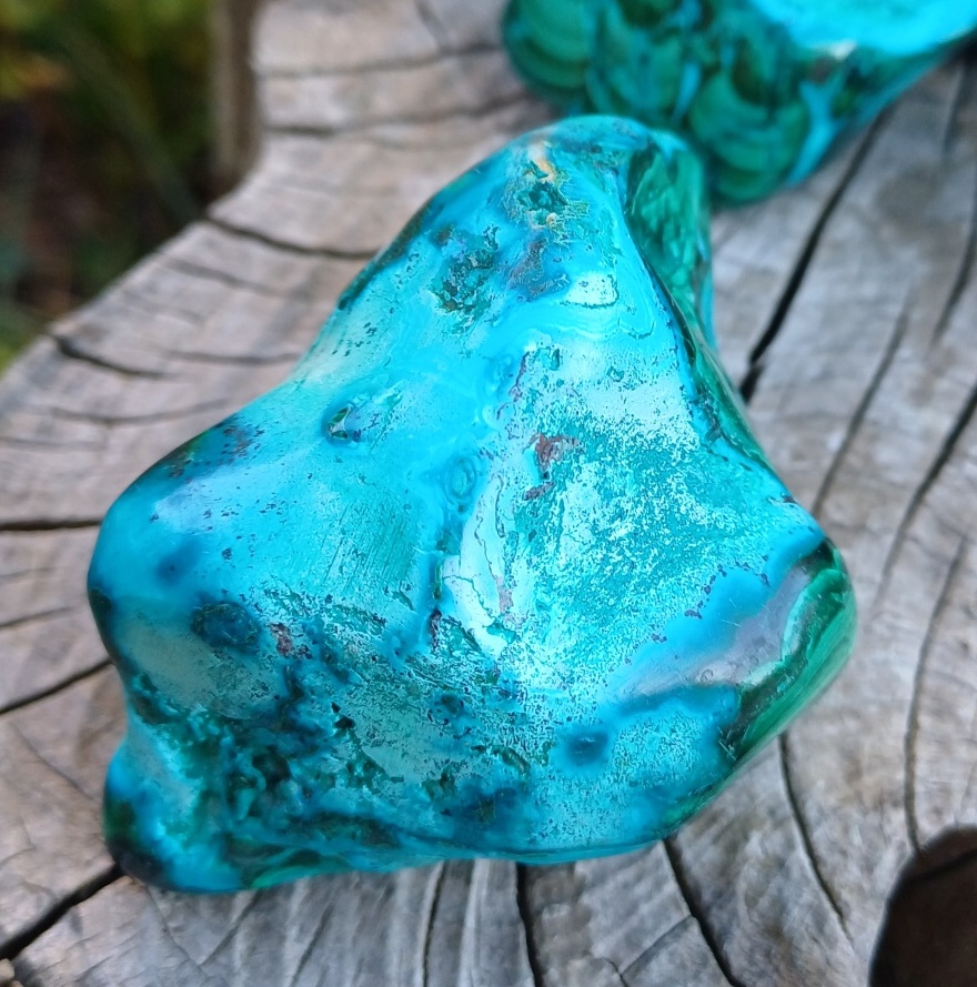 Chryzokol, malachit 155g