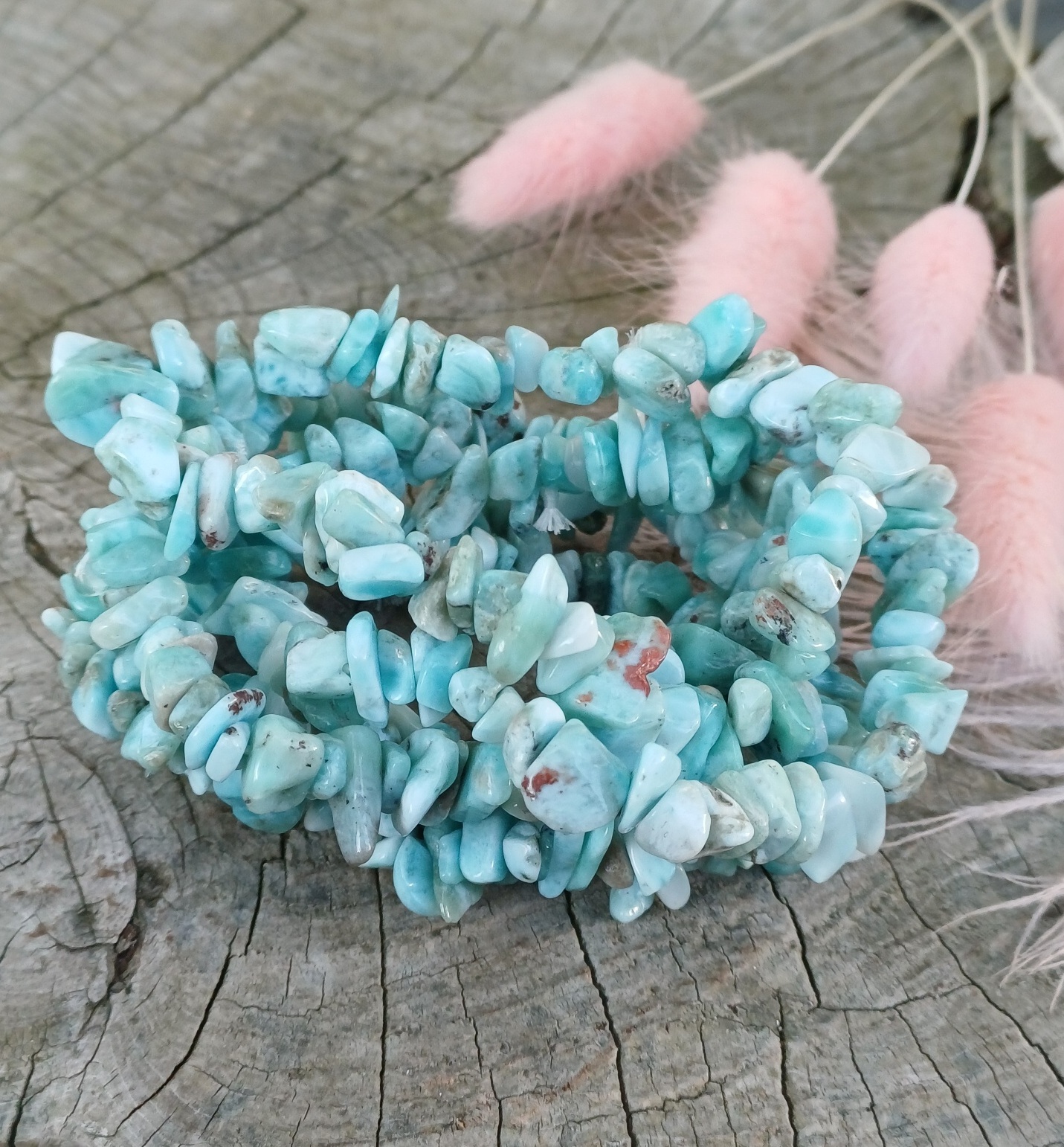Larimar náramok