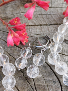 Krištáľ náušnice 