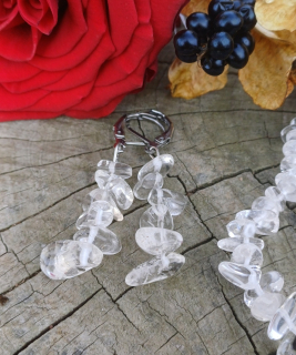 Krištáľ náušnice 