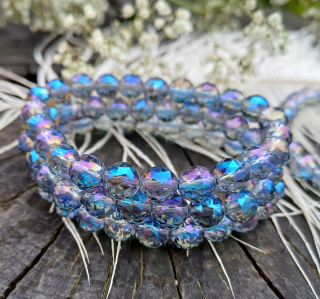 Aqua aura anjelská modrá náramok