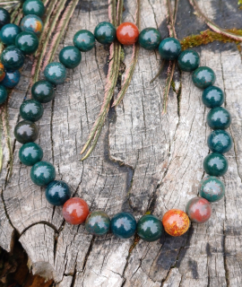 Heliotrop náramok pre mužov