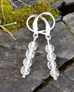 Krištáľ náušnice 