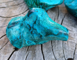 Chryzokol, malachit 71g