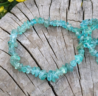 Apatit náramok sekaný