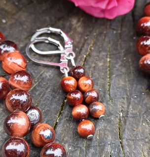 Býčie oko náušnice