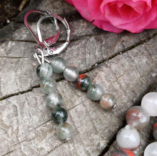 Heliotrop JAR náušnice