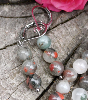 Heliotrop JAR náušnice