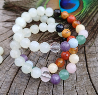 Čakrový náramok pre deti antigorit