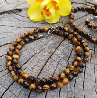 Tigrie oko náhrdelník 