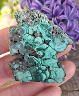 Malachit plátok 41g