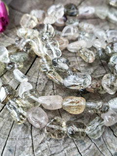 Krištáľ s aktinolitom náramok pre deti