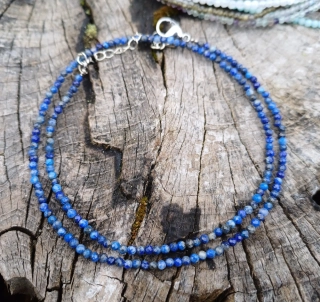 Jemný náhrdelník lapis lazuli 