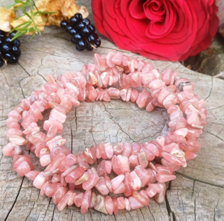 Rodochrozit šnúra dlhá