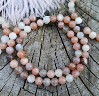 Mesačný kameň AA náhrdelník